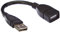 Delock Kabel USB 2.0-A Stecker > Buchse Shapecable 15 cm