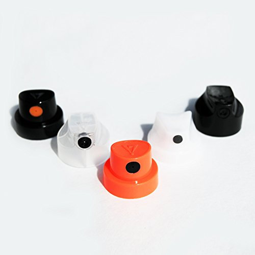 MTN Lot de 50 buses de peinture professionnelles pour graffiti - Taille pour la plupart des bombes de peinture