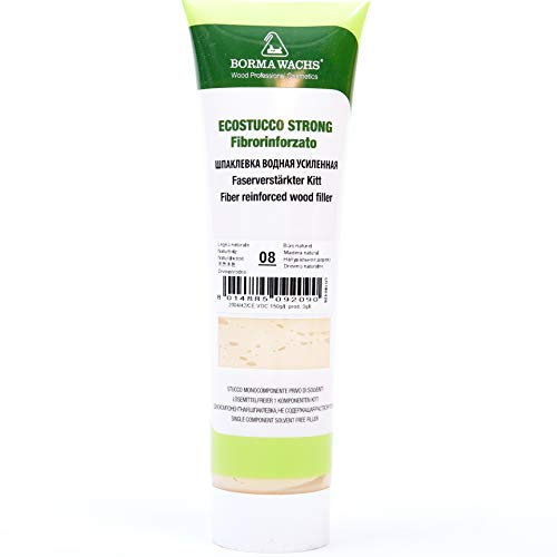 BORMA Faserverstärkter Holzkitt Spachtelmasse Extra Strong 200g - Naturholz - 08