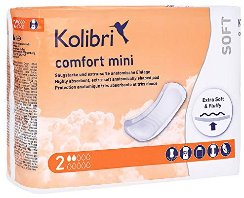 KOLIBRI comfort Einlagen anatomisch mini 28 St