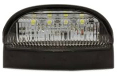 RING LED Number Plate Lamp - Ideal for Vehicles, Trailers or Trailer Boards