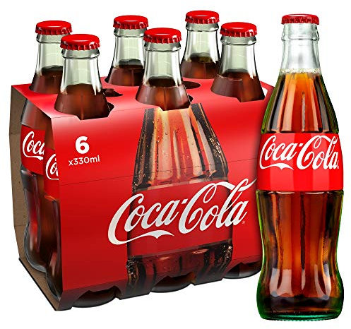 Coca-Cola Bottiglia di vetro, 6 x 330 ml