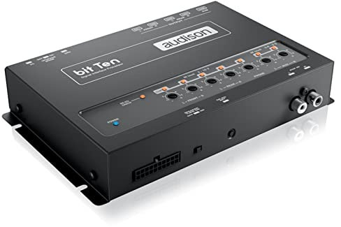 Audison Bit Ten - Processore Audio Digitale Multifunzionale per Auto con DSP a 32 Bit e Equalizzatore Integrato