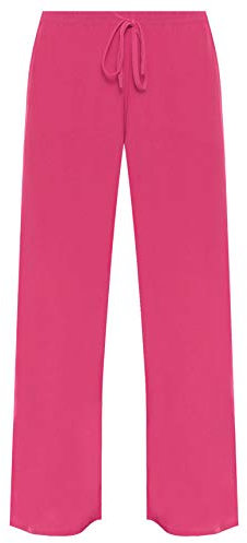 WearAll - Pantalon évasé et Flottant - Pantalons - Femmes - Cerise - 46