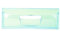 Hotpoint Indesit Freezer Drawer Flap Transparent 430 X 15. Genuine Part Number C00283747
