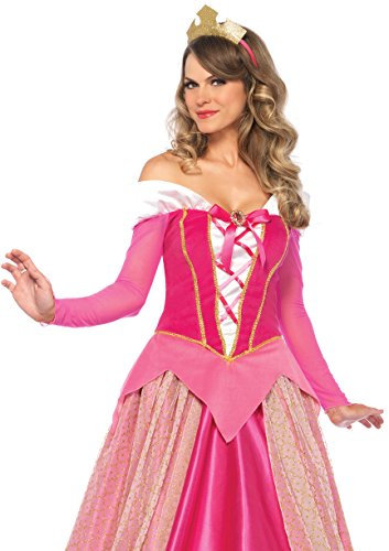 Leg Avenue Femme Princess Aurora Adult Sized Costumes, Rose, Taille: L (EUR 44-46)