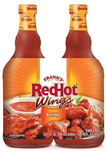 Frank's Redhot Buffalo Wing Sauce 680 ml (Pack of 2)