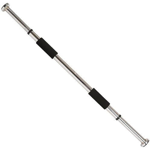 Sunny Health & Fitness Adjustable Doorway Pull Up Bar – Chin Up Bar for Home Gym Training