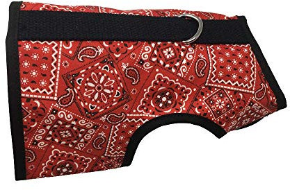 Kitty Holster Katzengeschirr, Größe S/M, rotes Bandana