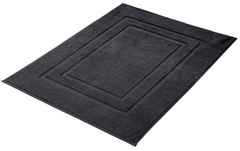 Kleine Wolke 3006114377 Plaza Badteppich 60 x 80 cm Baumwolle, Baumwolle, Grau, 20x20x5 cm, 4004478224193