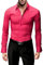 Kayhan Langarmhemd A.L.T Camicia Slim Fit, Pink XXL