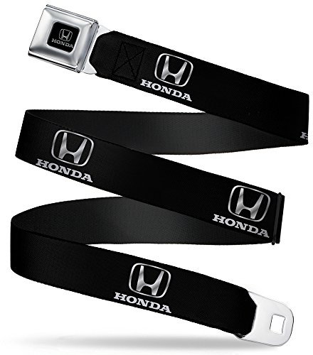 Buckle-Down Unisex-Erwachsene Sicherheitsgurt Honda Grtel, Mehrfarbig, 4 cm Breit-61/97 cm Länge