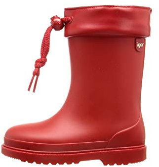 IGOR Chufo Cuello, Stivali di Gomma Unisex – Bambini, Rosso (Red), 27