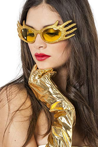 feestartikelen.nl Brille Miss Extravaganz, Gold
