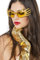 feestartikelen.nl Brille Miss Extravaganz, Gold
