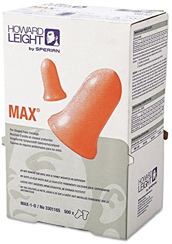 HOWMAX1D - MAX-1 D Single-Use Earplugs