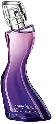 bruno banani Magic Woman – Eau de Toilette Natural Spray – Sinnlich-warmes Damen Parfüm – 1er Pack (1 x 30ml)