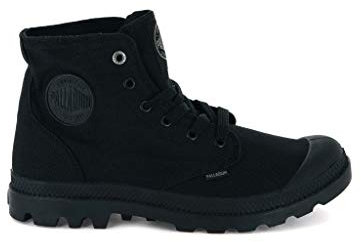 Palladium Pampa Monochrome, Stivali Sneaker Unisex - Adulto, Nero (001), 39.5 EU