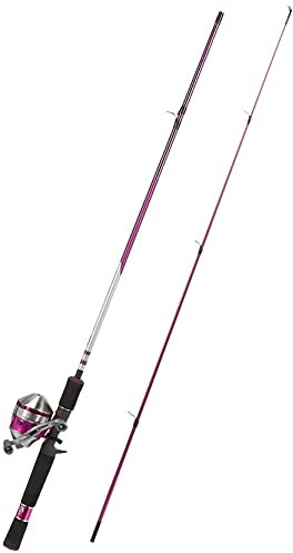 Zebco Unisex-Erwachsene 33 Lady 602M SC Combo 10#C Angelrute, merhfarbig, 30