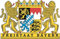 U24 Aufkleber Freistaat Bayern Wappen 30 x 20 cm Autoaufkleber Sticker Konturschnitt