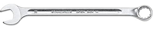 STAHLWILLE 14 10 40101010 Ring-Maulschlüssel lang, Mehrfarbig, 10 mm