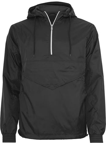 Urban Classics Herren Pull Over Windbreaker