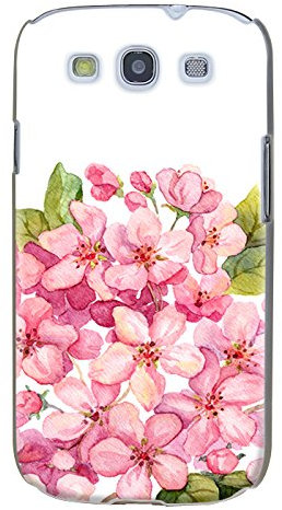Trendario Handyhülle für Samsung Galaxy S3 (Blume) - Hülle - Schutzhülle mit Motiv - TPU Silikon Hülle - Case - Cover - Schale - Backcover - Handytasche