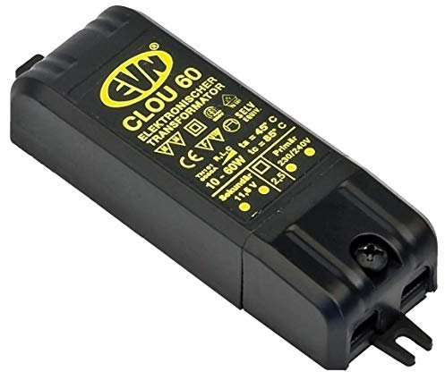 EVN CLOU60 A++ to A, Netzteil, Metall, 10 W, Integriert, grau, 35 x 35 x 25 cm