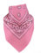 Harrys-Collection Unisex Bandana Bindetuch 100% Baumwolle (1 er 6 er oder 12 er Pack), Farbe:rosa