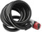 Burg-Wächter antivol pour vélo avec clé, cadenas à spirale 1650 180 REFLEX avec support, antivol, câble antivol en acier câble antivol, longueur 180 cm, Ø 15 mm