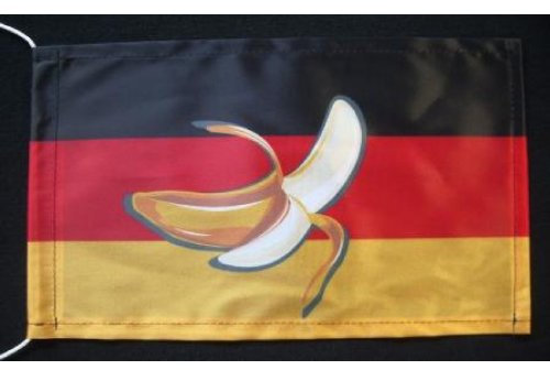 Everflag Tischflagge 15x25 : Bananenrepublik Deutschland