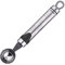 BERGNER Gizmo - Spoon melone 17x3cm - Prodotto in acciaio inossidabile - mango con dettagli a colori - Adatto per la lavastoviglie - Clowlie