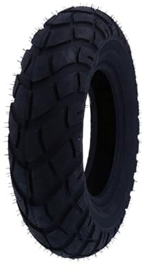 Reifen MICHELIN Reggae - 130/90-10 TL 61J Sommer Roller Schwarzwandreifen | Grobstolliges Profil für Straße und Gelände, harte Gummimischung, Sommerreifen, 1 Stück, 10 Zoll Felge, Material Gummi.