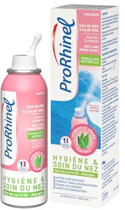 Prorhinel spray nasal aloé vera jeunes enfants 100ml