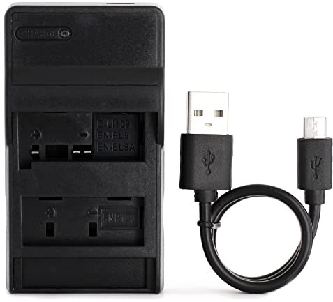 Norifon D-Li109 USB Charger for Pentax K-1S, K-30, K-50, K-500, K-r Camera and More