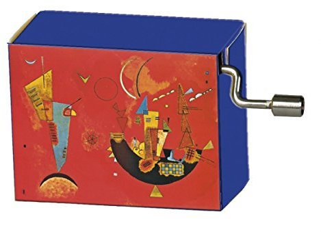 Fridolin 58043 Spieluhr Mozart - Zauberflöte/Kandinsky - Mit und gegen