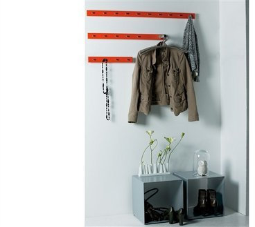 Jan Kurtz 490293 Straight Garderobenleiste mit 7 Haken - Weiß