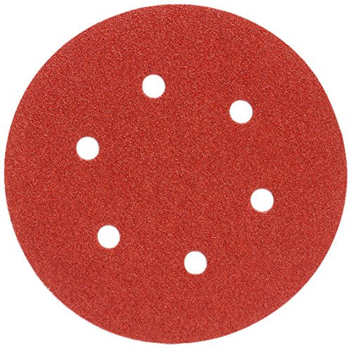 Norton - Set di dischi abrasivi auto adesivi, 150 mm, grana 80, 15 pz.
