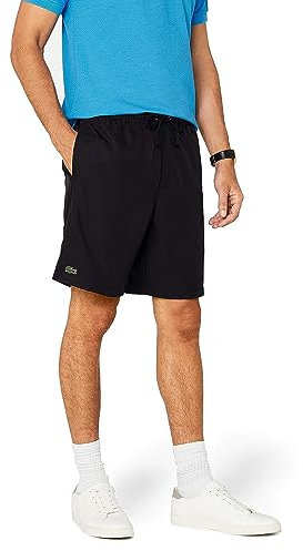 Lacoste Herren Sport Shorts, Schwarz (Noir), XXL (Herstellergröße: 7)
