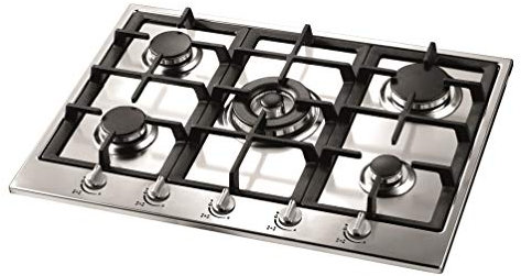 Vitrokitchen EN72IB Integrado Gas Acero inoxidable hobs