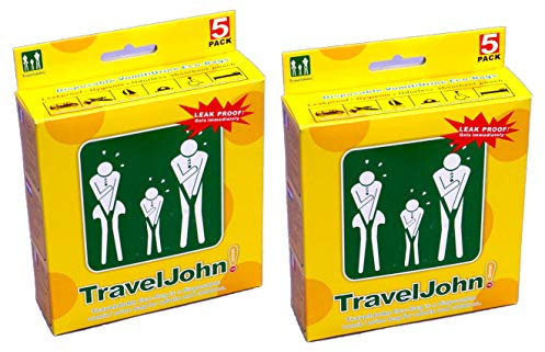 iHealth TravelJohn Mehrzweck-Krankheitsbeutel mit Porzellanperlen Sofort einsetzbares und wasserfestes Gel zu 99% auf Papierbasis