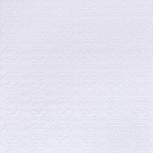 Brewster rd124 Anaglypta Tapete, 53 cm x 396-inch, Whites
