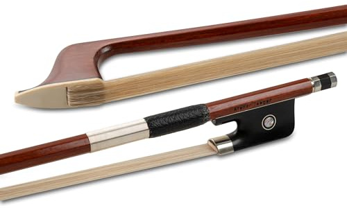 GEWA Cellobogen Fernambukholz 4/4, OrGEWAbogen, gute Qualität, kantige Stange, gestempelt Atelier Jaeger kantige Stange, gute Qualität, Atelier Jaeger 4/4