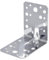 Alberts 335250 Équerre renforcée | acier inoxydable | 90 x 90 x 65 mm