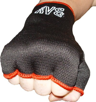 BAY® Schlupfbandagen Größe M, schwarz, Faustbandagen, elastische Innenhandschuhe, Handbandagen, Boxbandagen, Box-Bandagen, 1 Paar