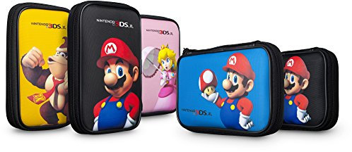 Nintendo 3DS XL Mario Custodia Ufficiale, Compatibile con DS XL/DSI/DSI Lite, Modelli assortiti
