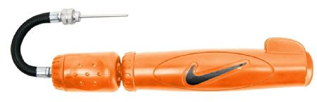 Nike Football Pump, Unisex, 9038-800, Orange/black, One Size