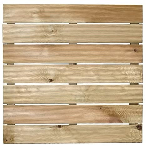 Papillon 8044840 Tuile de Bois d'Autoclave 50 x 50 cm