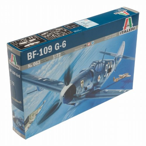 Italeri - I063 - Maquette - Aviation - Messerschmitt BF109G-6 - Echelle 1:72