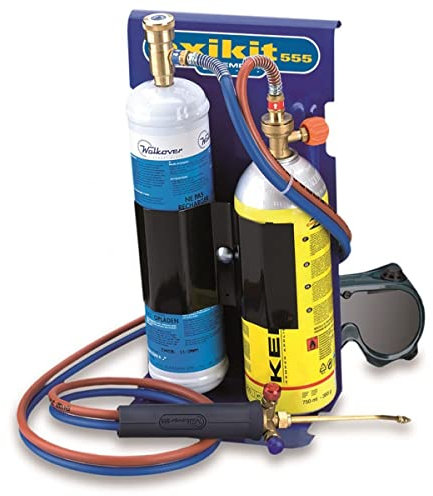 Kemper 555K Kit per Saldatura A Gas, Blu/Giallo, 10 mm